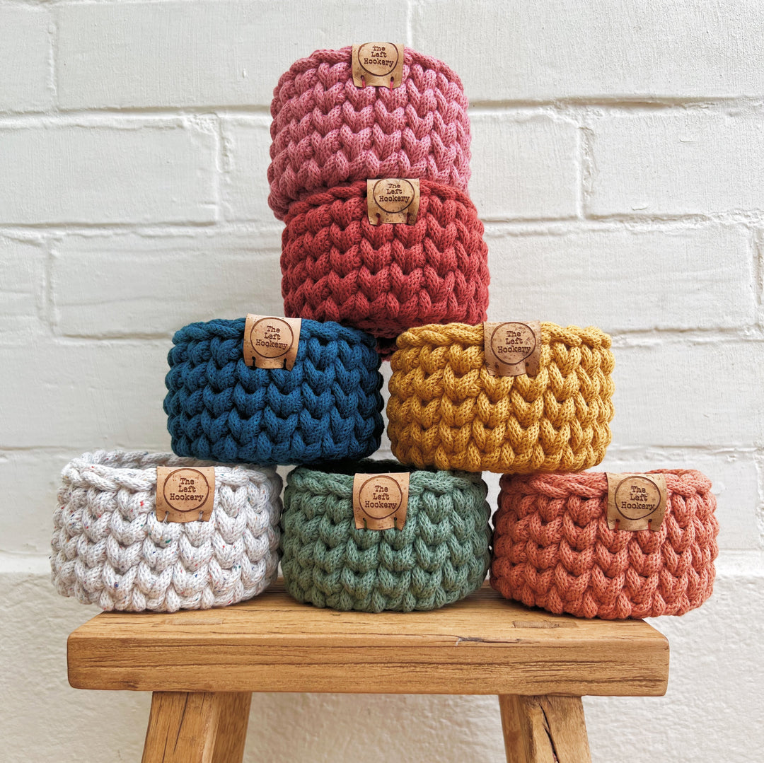 Tiny Crochet Basket