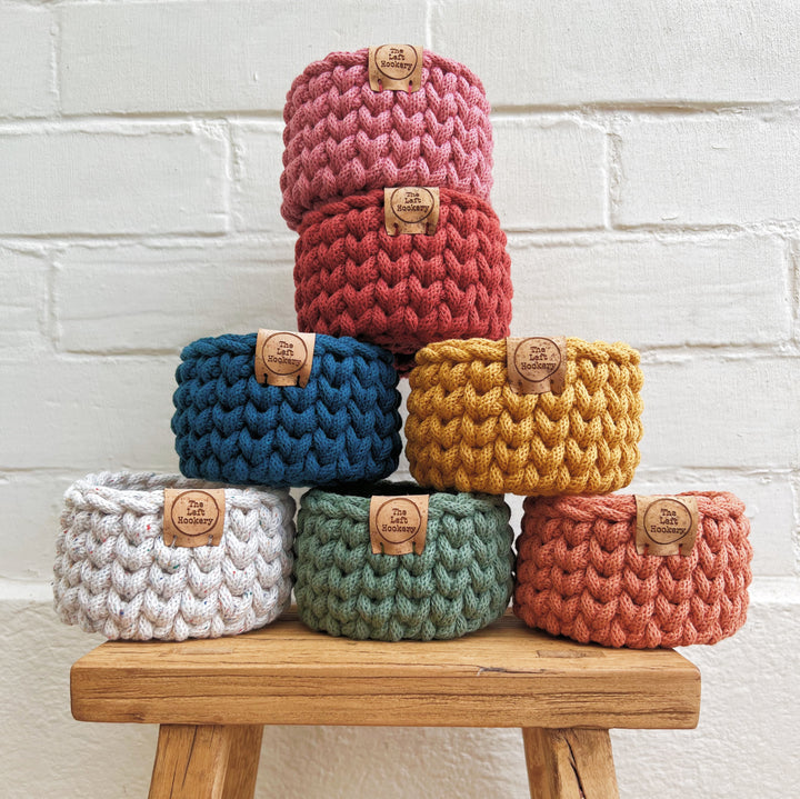 Tiny Crochet Basket
