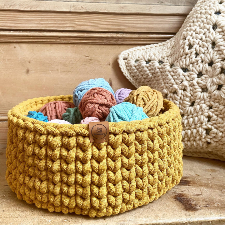 Super Chunky Crochet Basket
