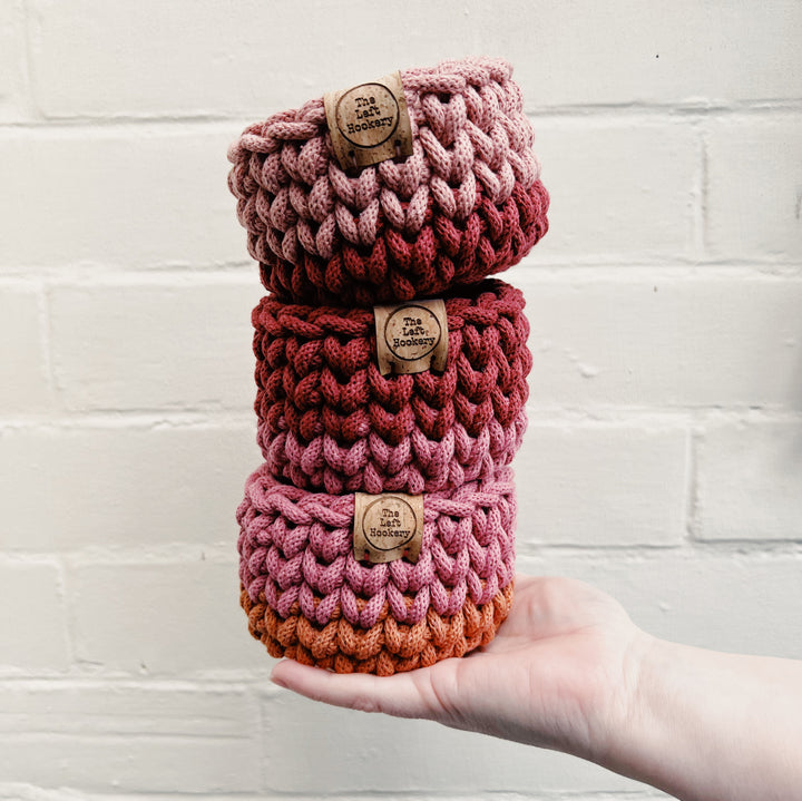 Tutti Frutti Crochet Basket Pattern