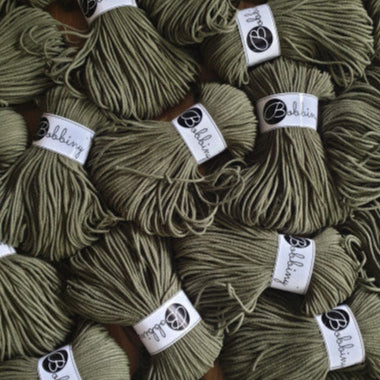 Avocado 3mm Bobbiny Crochet Cord Skeins