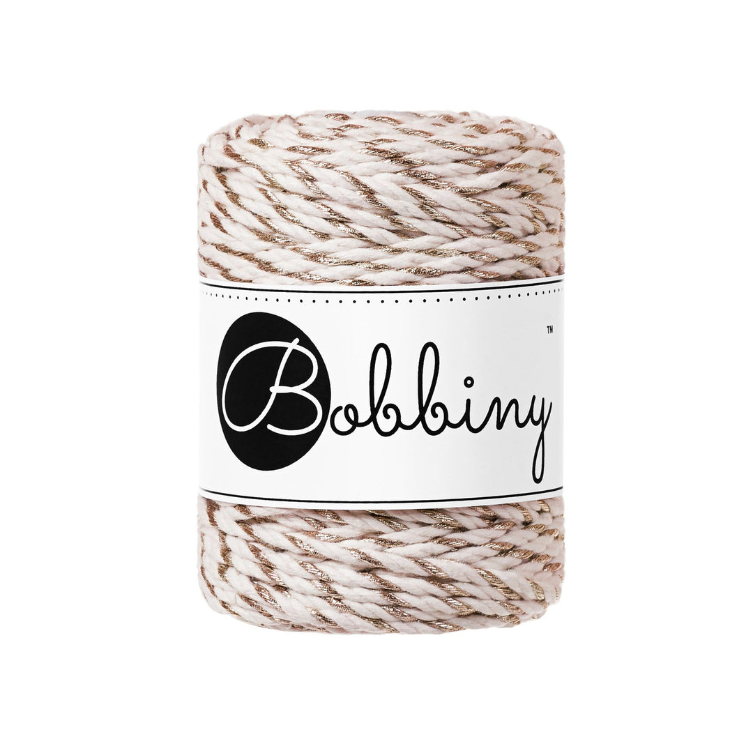 Champagne Twist Macrame Cord Bobbiny