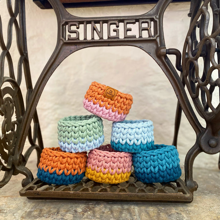 Tutti Frutti Crochet Basket