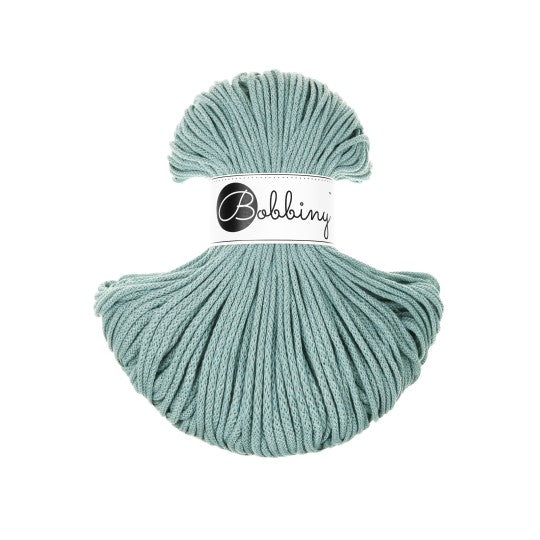 Duck Egg Blue 3mm Bobbiny Crochet Cord Skein