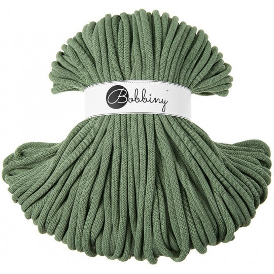 Eucalyptus Green 9mm Bobbiny Crochet Cord Skein