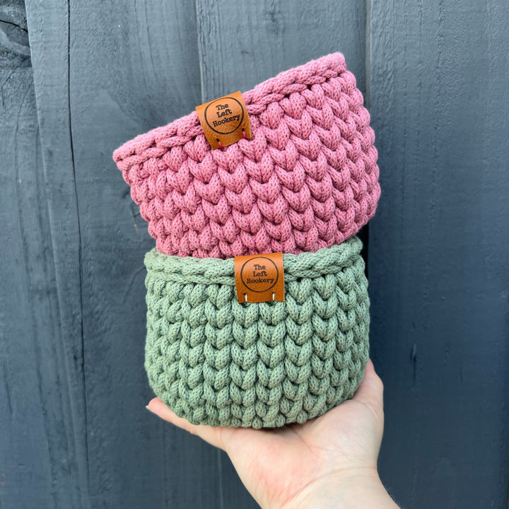 Small Crochet Basket