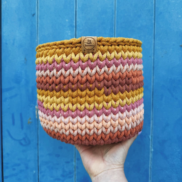 Glastonbury Crochet Basket Kit