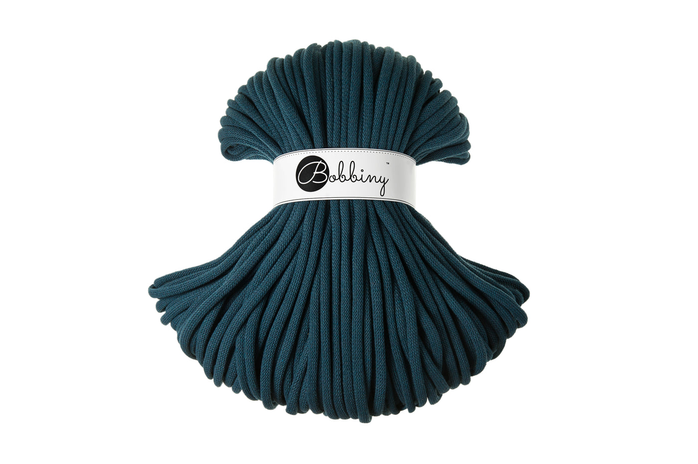 Peacock Blue Bobbiny 9mm Skein