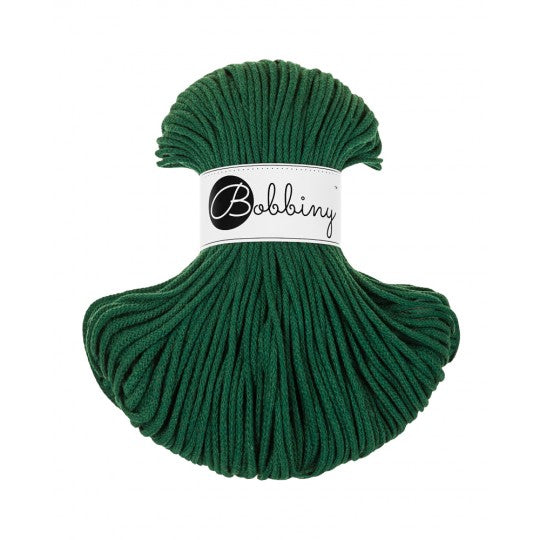 Pine Green Bobbiny 3mm Crochet Cord Skein