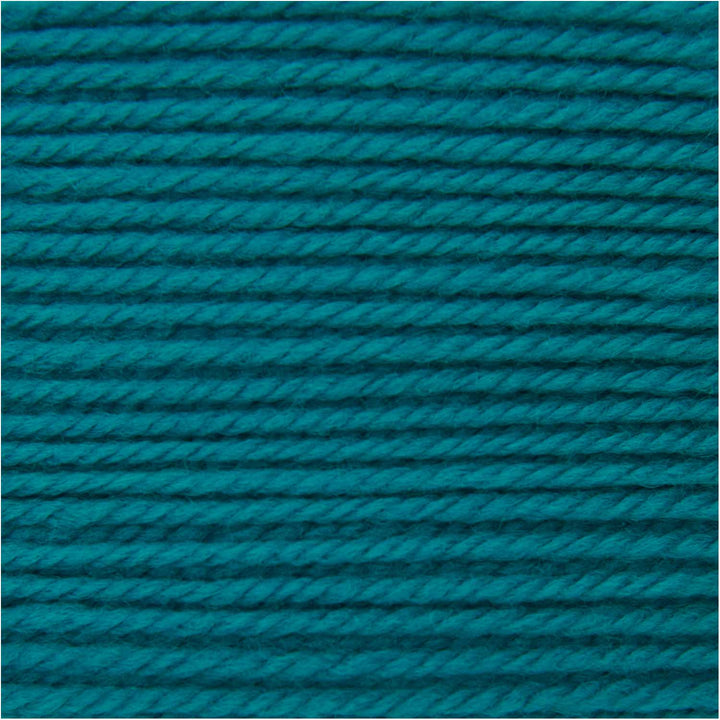A close-up texture shot of teal blue twisted yarn or cord, filling the entire frame.