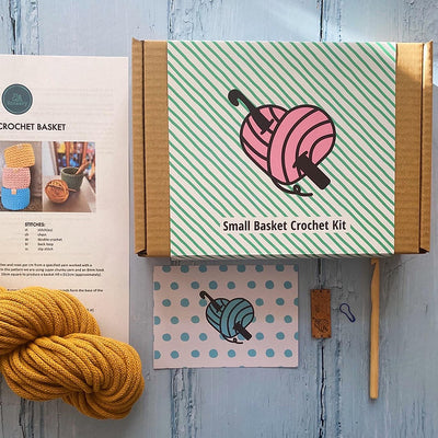 Small Crochet Basket Kit