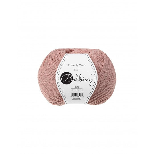 blush bobbiny friendly dk yarn ball