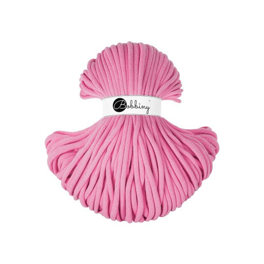 Bubblegum Pink Bobbiny Cord 9mm