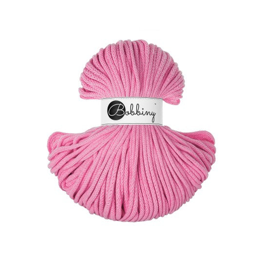 bubblegum-pink 5mm bobbiny braided cord