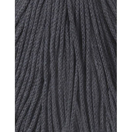 Charcoal Bobbiny Cord 3mm