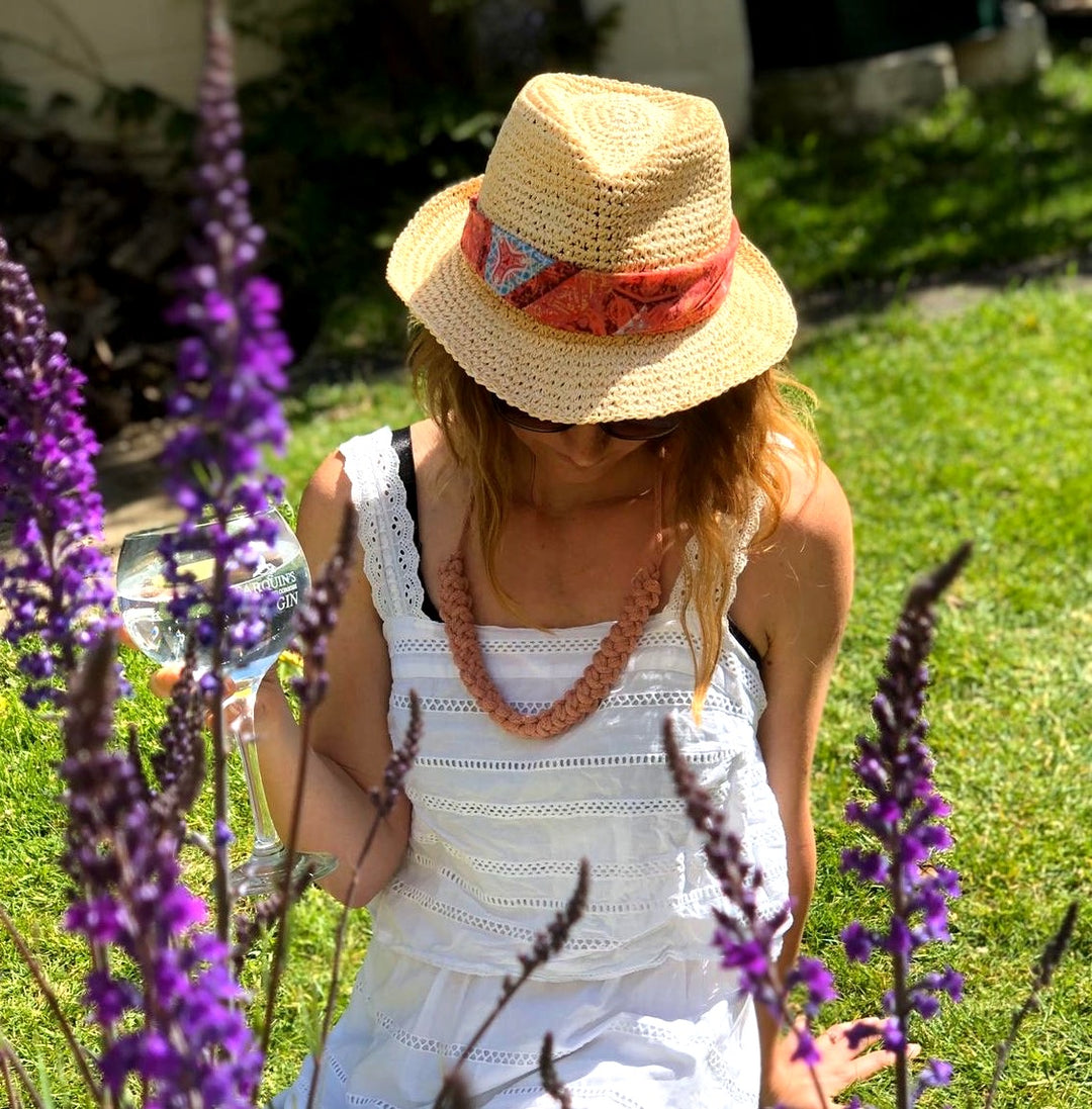 Crochet Braided Necklace