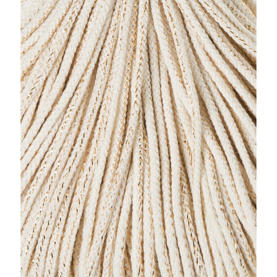 Golden Natural Bobbiny Cord 3mm