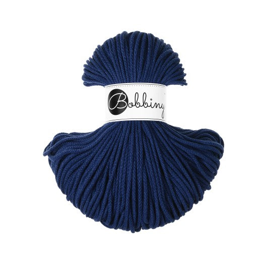 Ink Blue Bobbiny Cord 3mm
