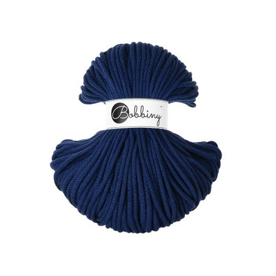 ink blue bobbiny 5mm cord