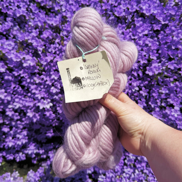lavender super chunky yarn