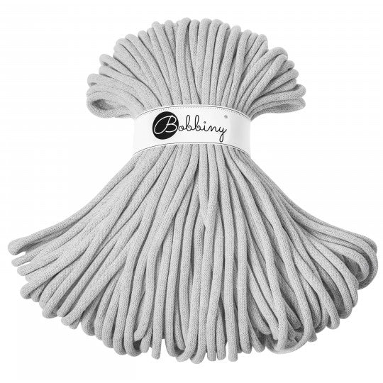 Light Grey Bobbiny Cord 9mm