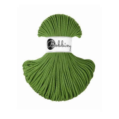 moss-green-3mm bobbiny braided cord