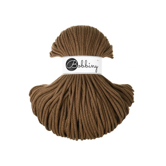 nut brown bobbiny 5mm cord