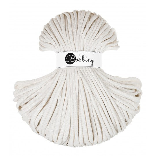 Off White Bobbiny Cord 9mm