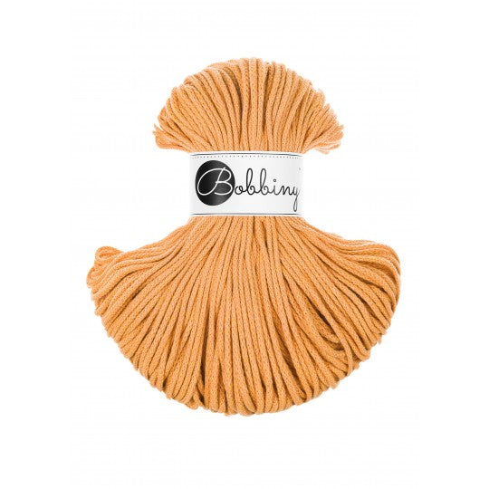 Orange Bobbiny Cord 3mm