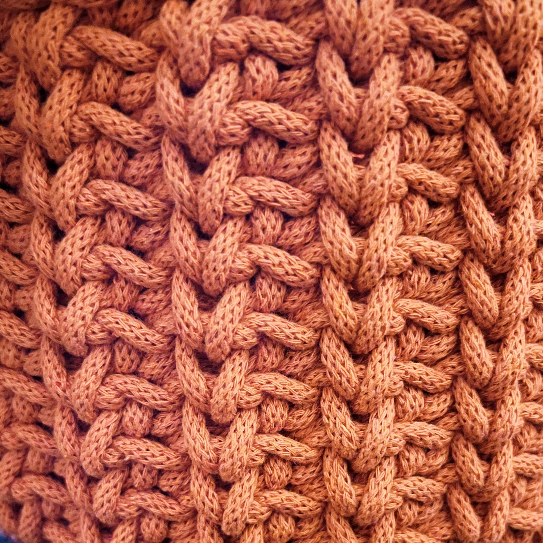 Ribbed Look Crochet Basket Pattern – The Left Hookery