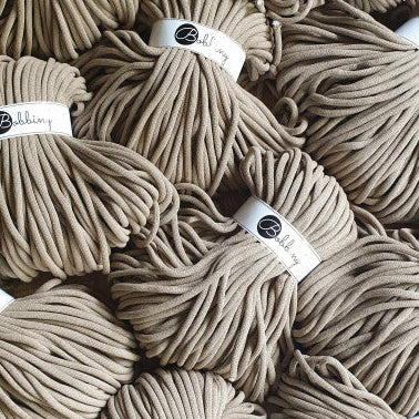 Sand Bobbiny Cord 9mm