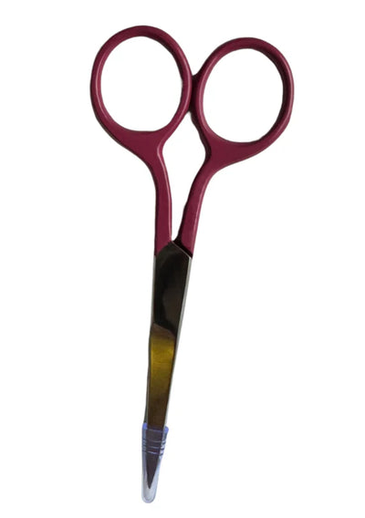 sharp embroidery scissors raspberry handle