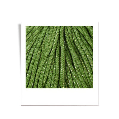 shiny-moss-green-bobbiny 5mm braided cord colour card