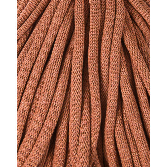 Terracotta Bobbiny Cord 9mm