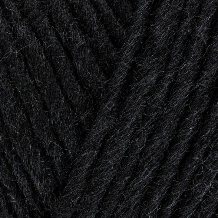 Close-up of black yarn ball