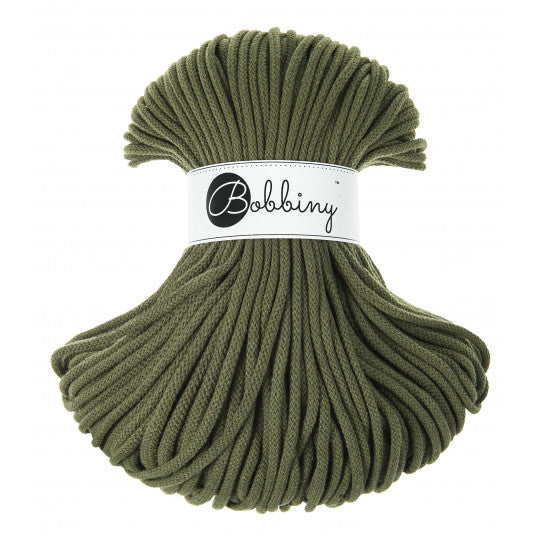 Avocado 5mm Bobbiny Crochet Cord Skein