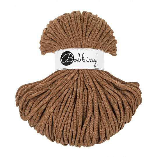 Caramel 5mm Bobbiny Crochet Cord Skein