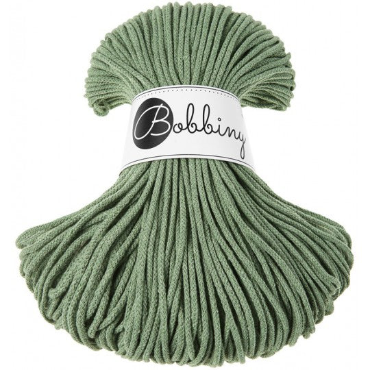 Eucalyptus Green 3mm Bobbiny Crochet Cord Skein