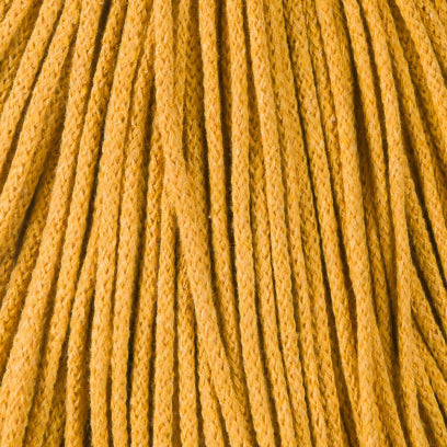 Mustard 3mm Bobbiny Crochet Cord