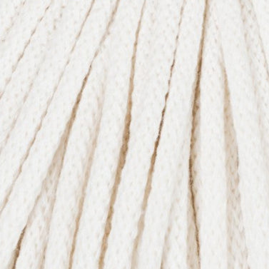 Off White 5mm Bobbiny Crochet Cord