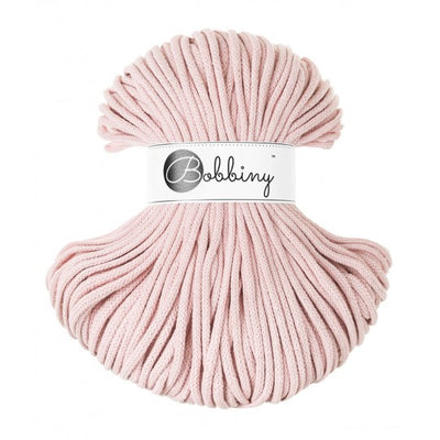 Pastel Pink 5mm Bobbiny Crochet Cord Skein