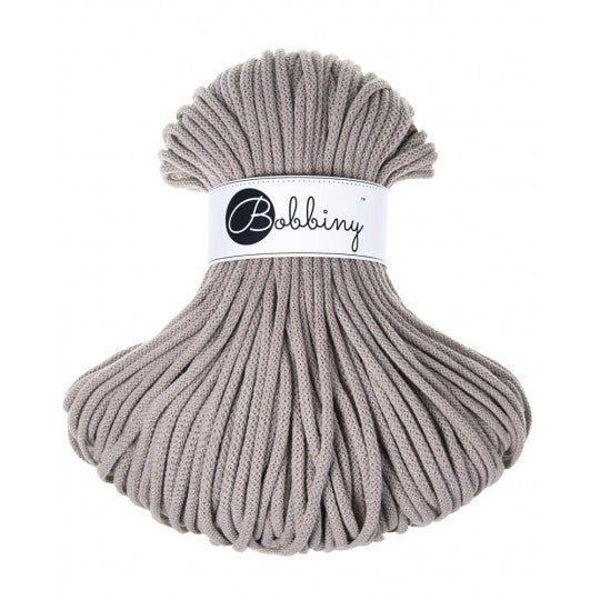Pearl 5mm Bobbiny Crochet Cord Skein