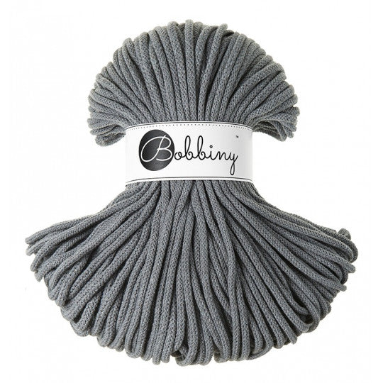 Steel 5mm Bobbiny Crochet Cord Skein