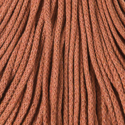 Terracotta 3mm Bobbiny Crochet Cord