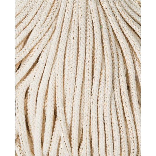 Golden Natural Bobbiny Cord 5mm